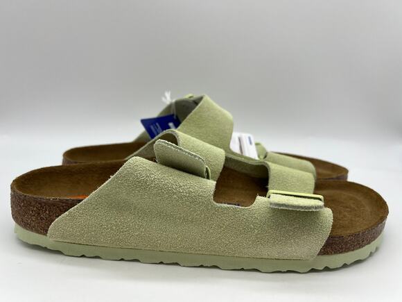 Birkenstock Shoes - Birkenstock Arizona Soft Footbed Faded Lime Women's Size 11 New